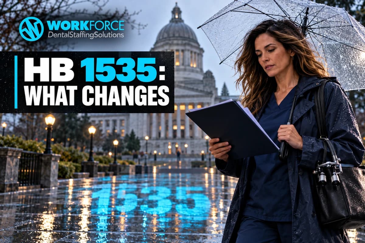 HB1535 and Dental Hygienists: What’s Changing in Washington