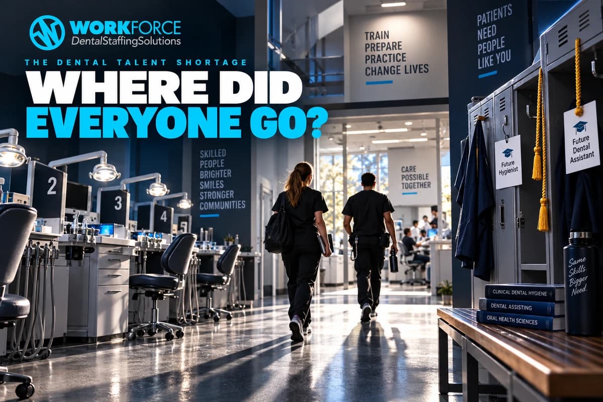 Where Are All The Dental Hygienists and Dental Assistants?