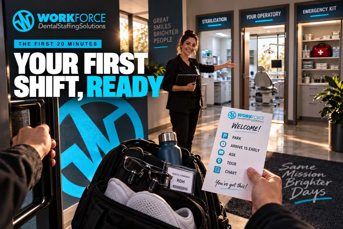 What to expect on your first temp shift